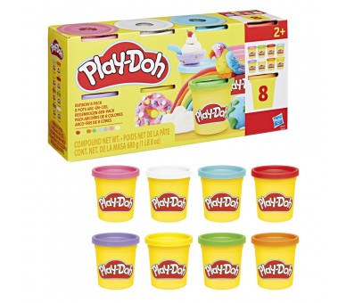 Set 8 botes plastilina Play-Doh