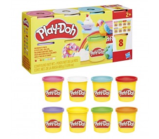 Set 8 botes plastilina Play-Doh