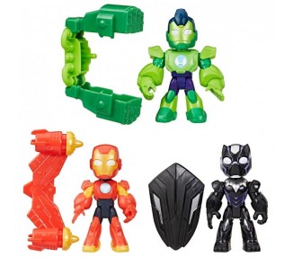 Figura Iron Man y Su Superquipo Marvel surtido