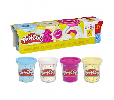 Set 4 botes plastilina Play-Doh