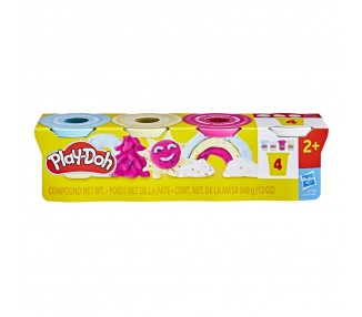 Set 4 botes plastilina Play-Doh