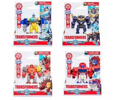 Figura Cyberworld Transformers 10cm surtido