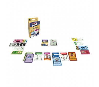 Juego Deal Monopoly Stitch Disney español