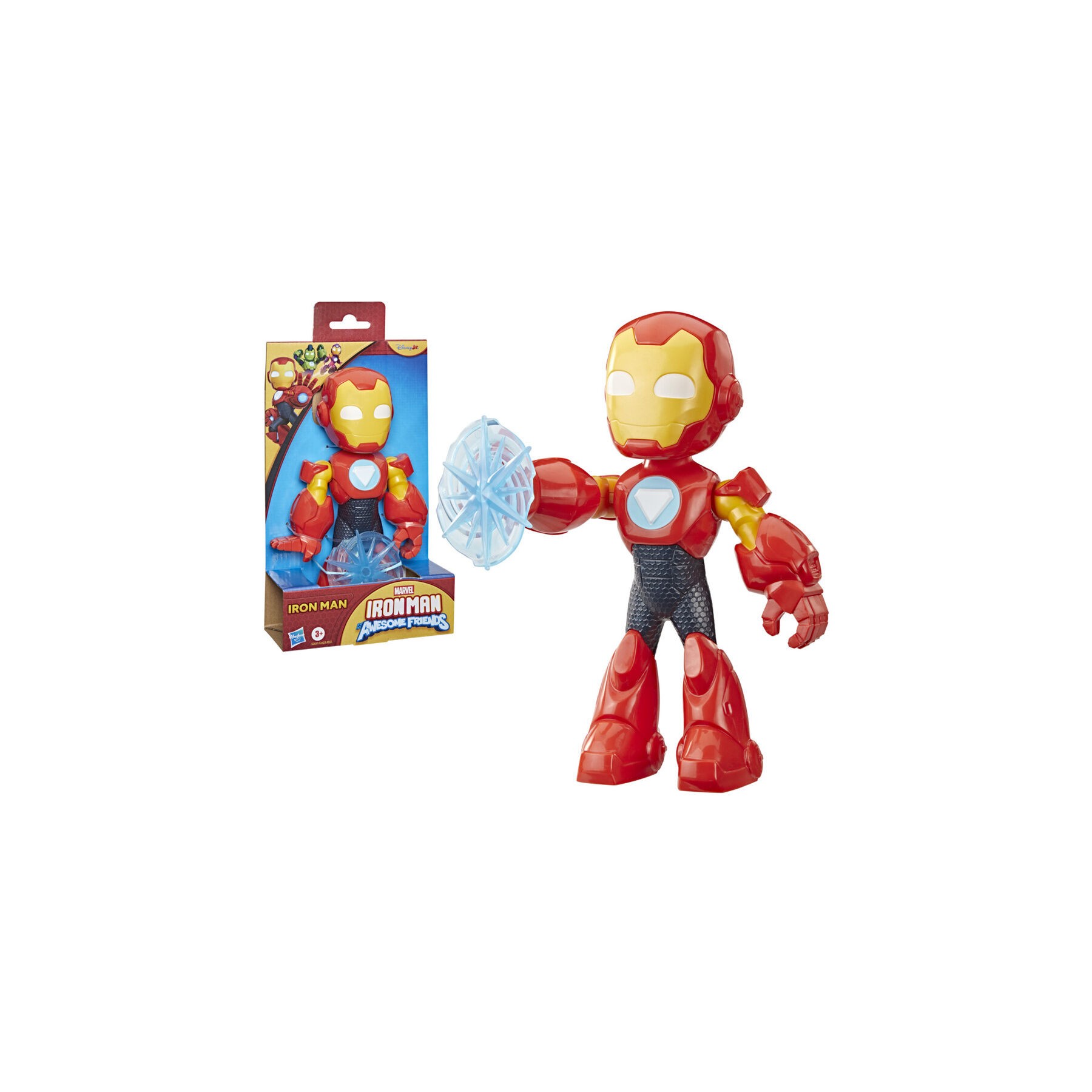 Figura Iron Man - Iron Man y Su Superequipo Marvel 22cm