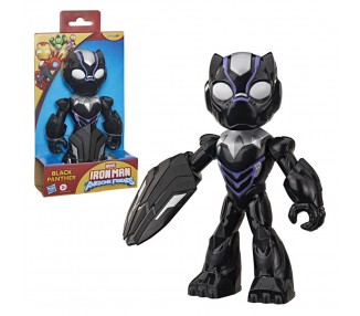 Figura Black Panther Iron Man y Su Superequipo Marvel 22cm