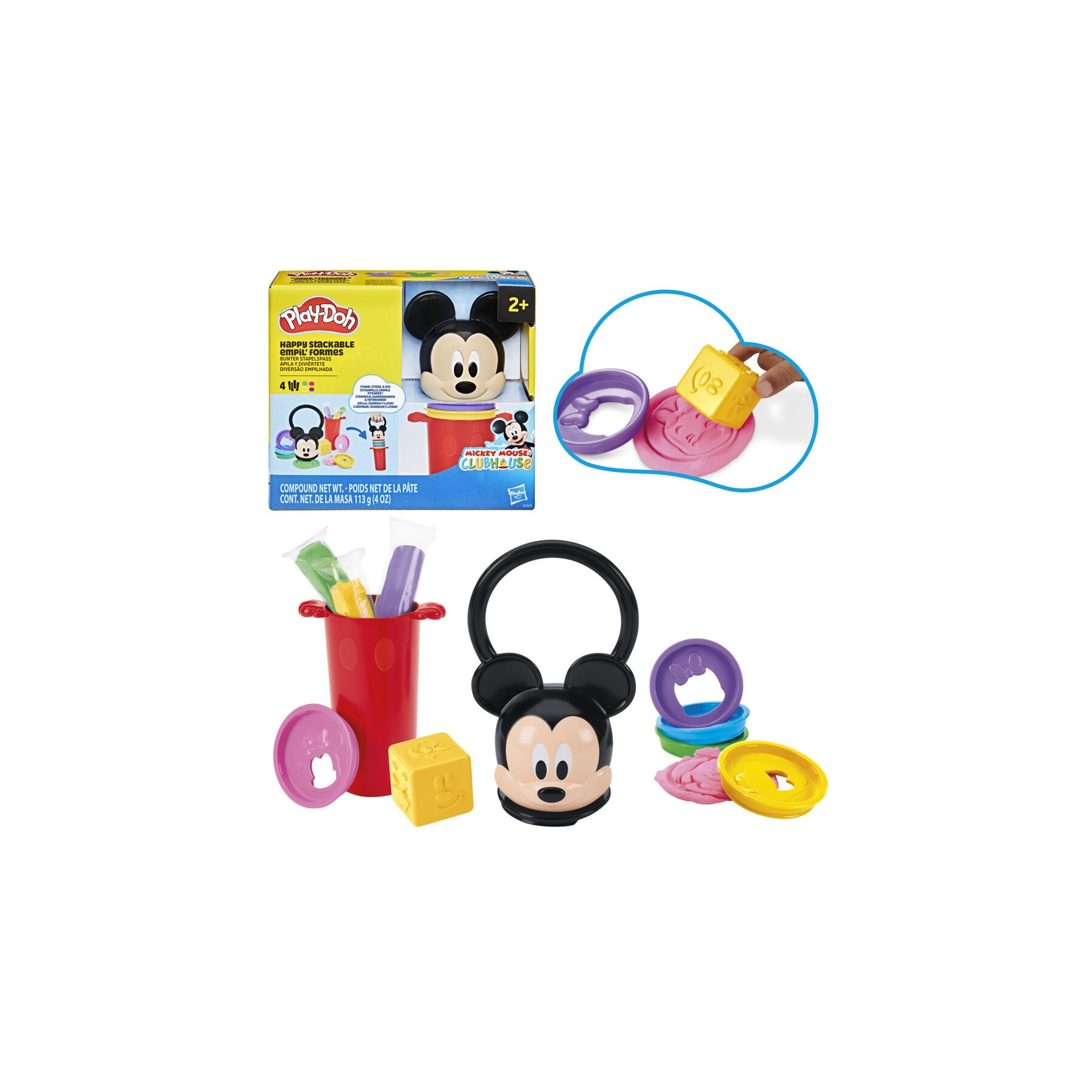 Apila y Divertete Mickey Disney Play-Doh