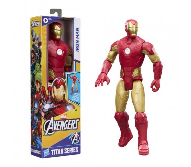 Figura Iron Man Titan Series Los Vengadores Avengers Marvel 30cm