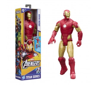Figura Iron Man Titan Series Los Vengadores Avengers Marvel 30cm