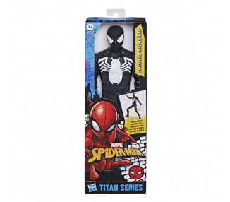 Figura Black Suit Spider-Man Titan Series Spider-Man Marvel 30cm