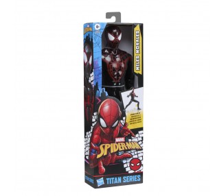 Figura Miles Morales Titan Series Spider-Man Marvel 30cm