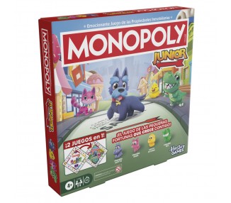 Juego 2 en 1 Monopoly Junior español