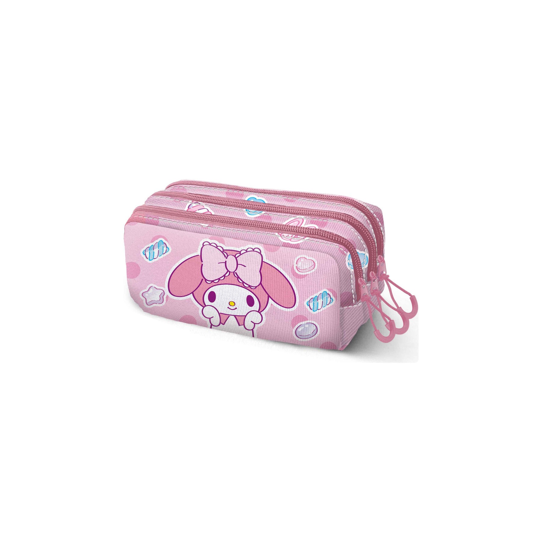 Portatodo My Melody Hello Kitty triple