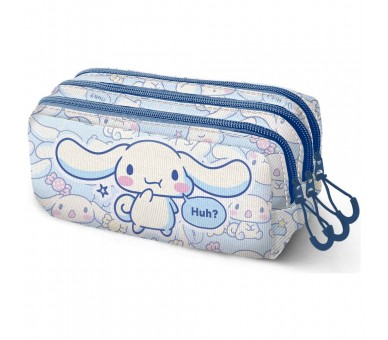 Portatodo Cinnamoroll Hello Kitty triple