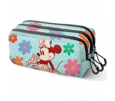 Portatodo Bloom Minnie Disney triple