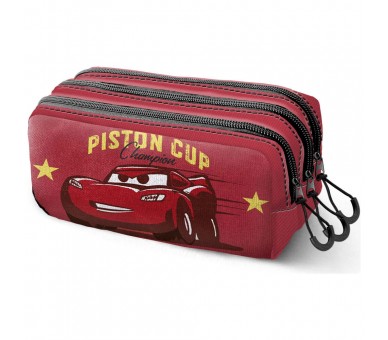 Portatodo Piston Cars 3 Disney Pixar triple