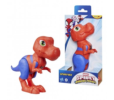 Figura Spidey-Rex Spidey y Su Superequipo Marvel 23cm
