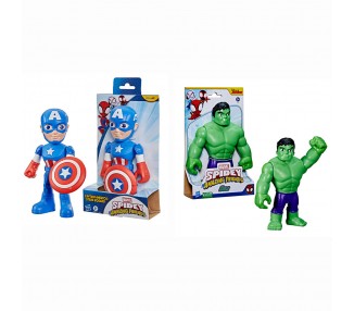 Figura Spidey y Su Superequipo Marvel 22cm surtido