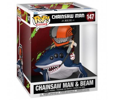 Figura POP Ride Deluxe Chainsaw Man El Arco de Reze Chainsaw Man & Beam