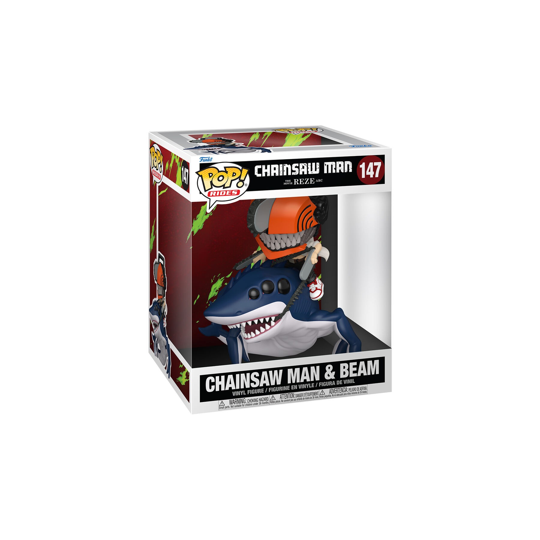 Figura POP Ride Deluxe Chainsaw Man El Arco de Reze Chainsaw Man & Beam