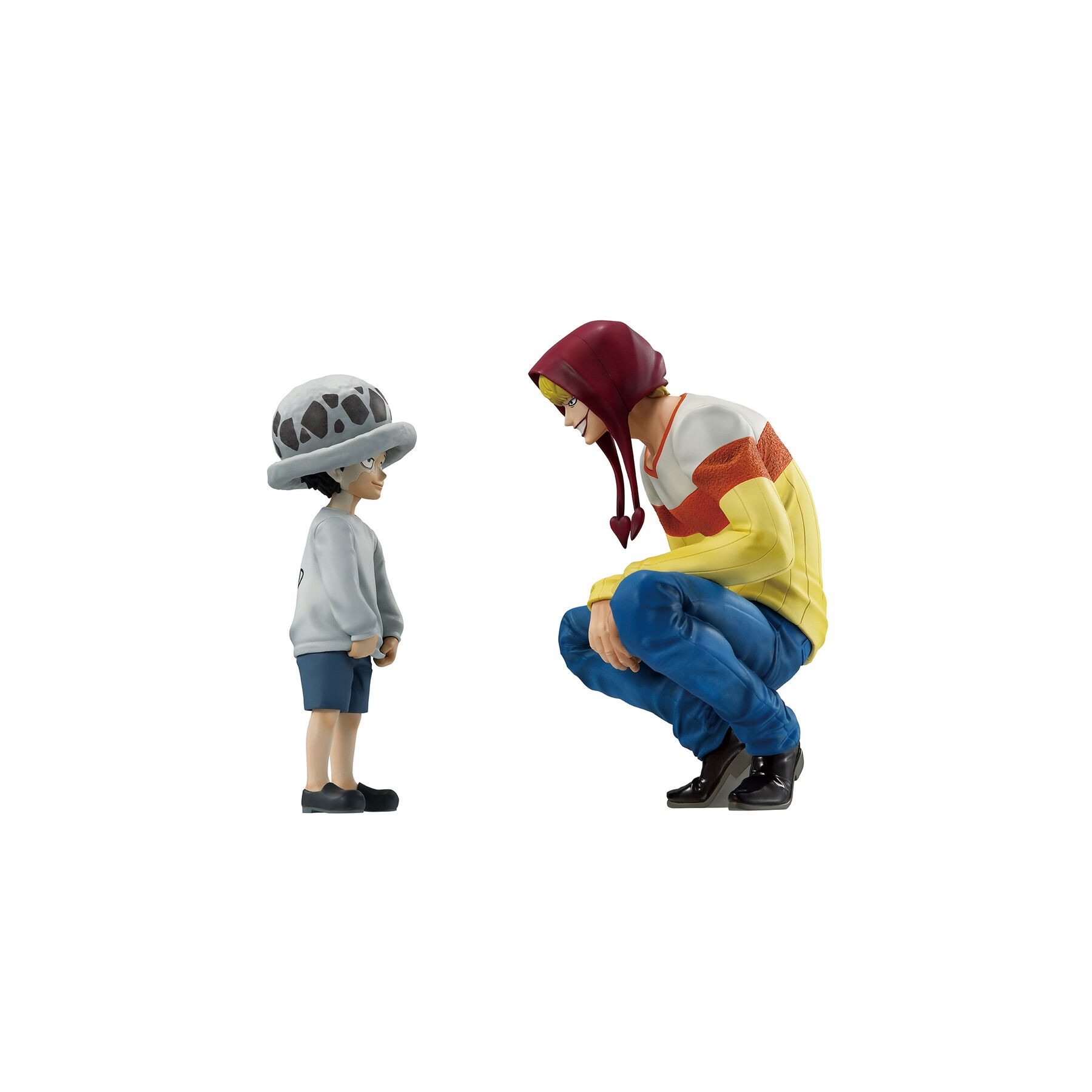 Figuras Ichibansho Trafalgar Law & Corazon The Unbreakable Law One Piece 11cm