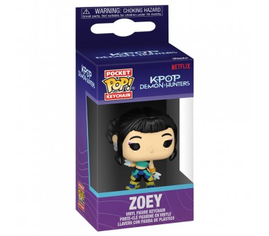 Llavero Pocket POP KPop Demon Hunters Zoey