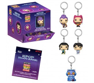 Llavero Pocket POP KPop Demon Hunters surtido