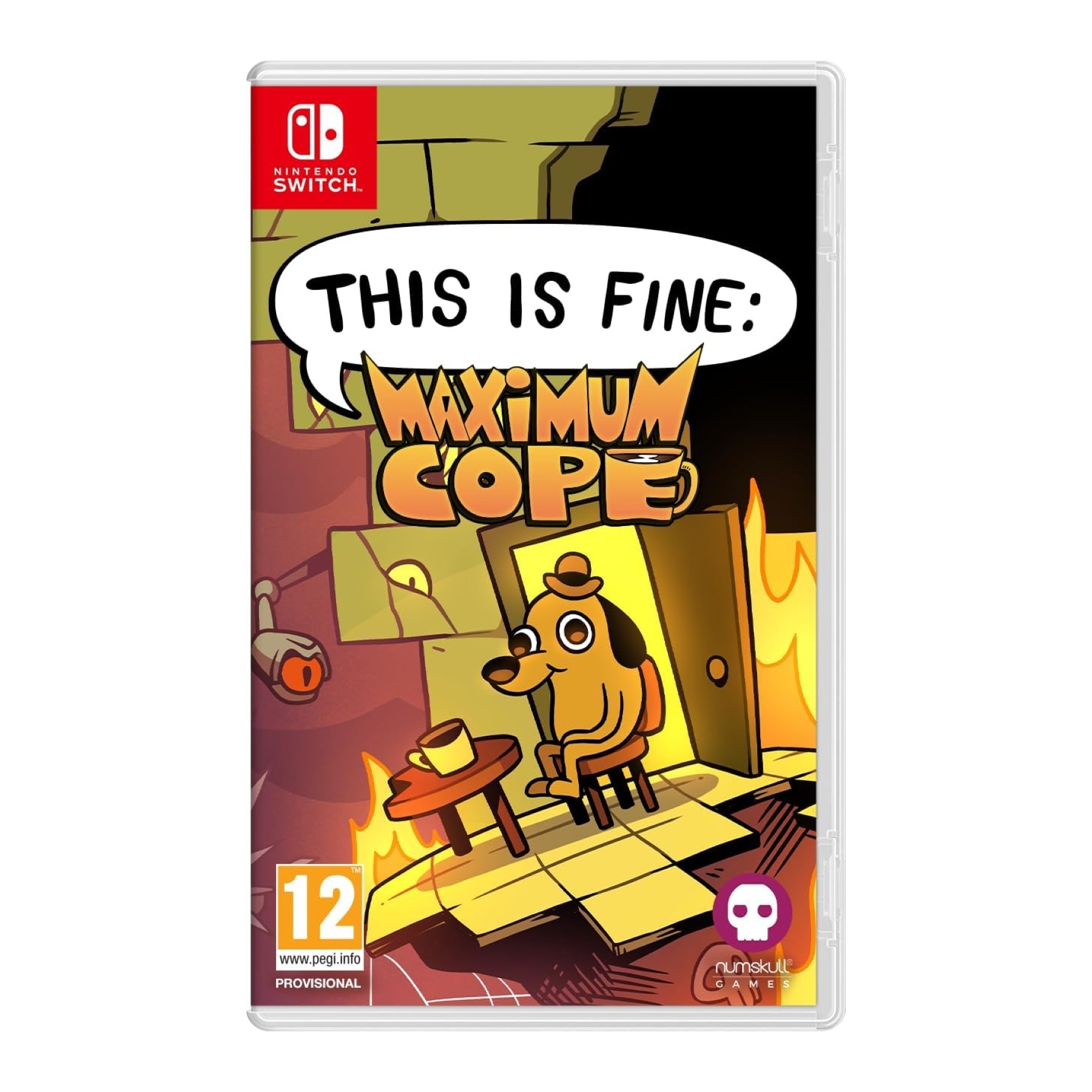 THIS IS FINE: Maximum Cope Juego Fisico para Consola Nintendo Switch