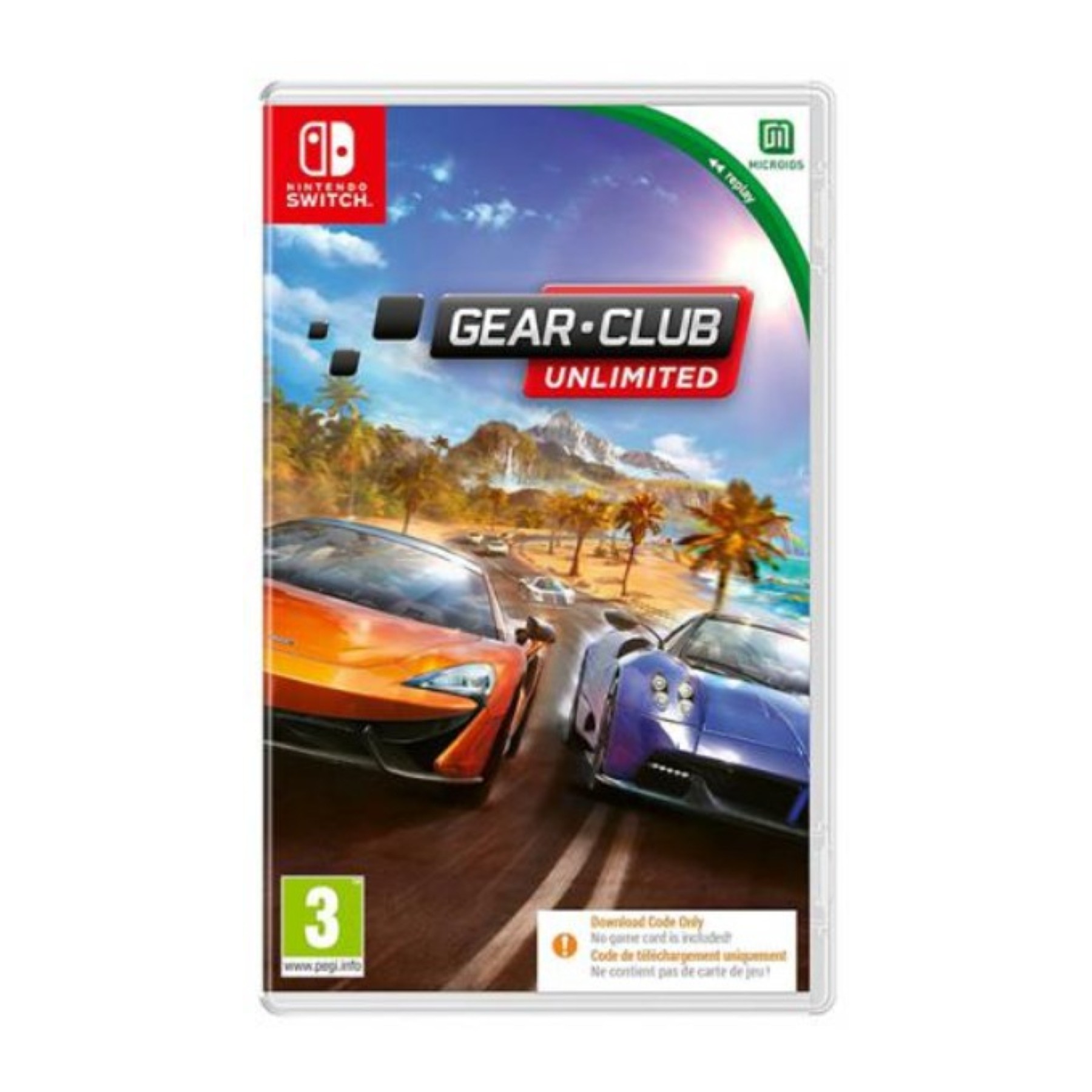 Gear Club 3 Unlimited Juego Digital para Consola Nintendo Switch