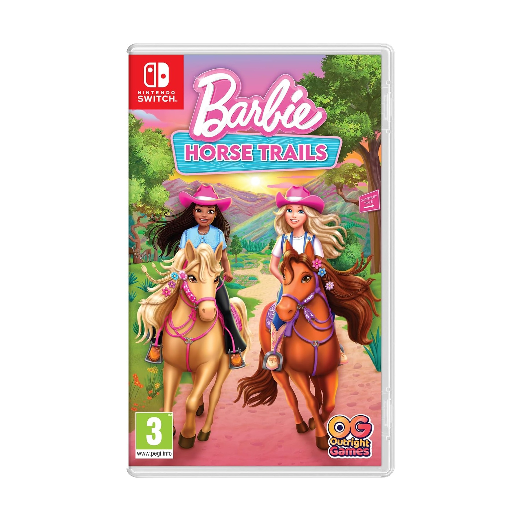 Barbie Horse Trails Juego Fisico para Consola Nintendo Switch
