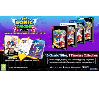 Sonic Origins Plus Juego Fisico para Consola Nintendo Switch