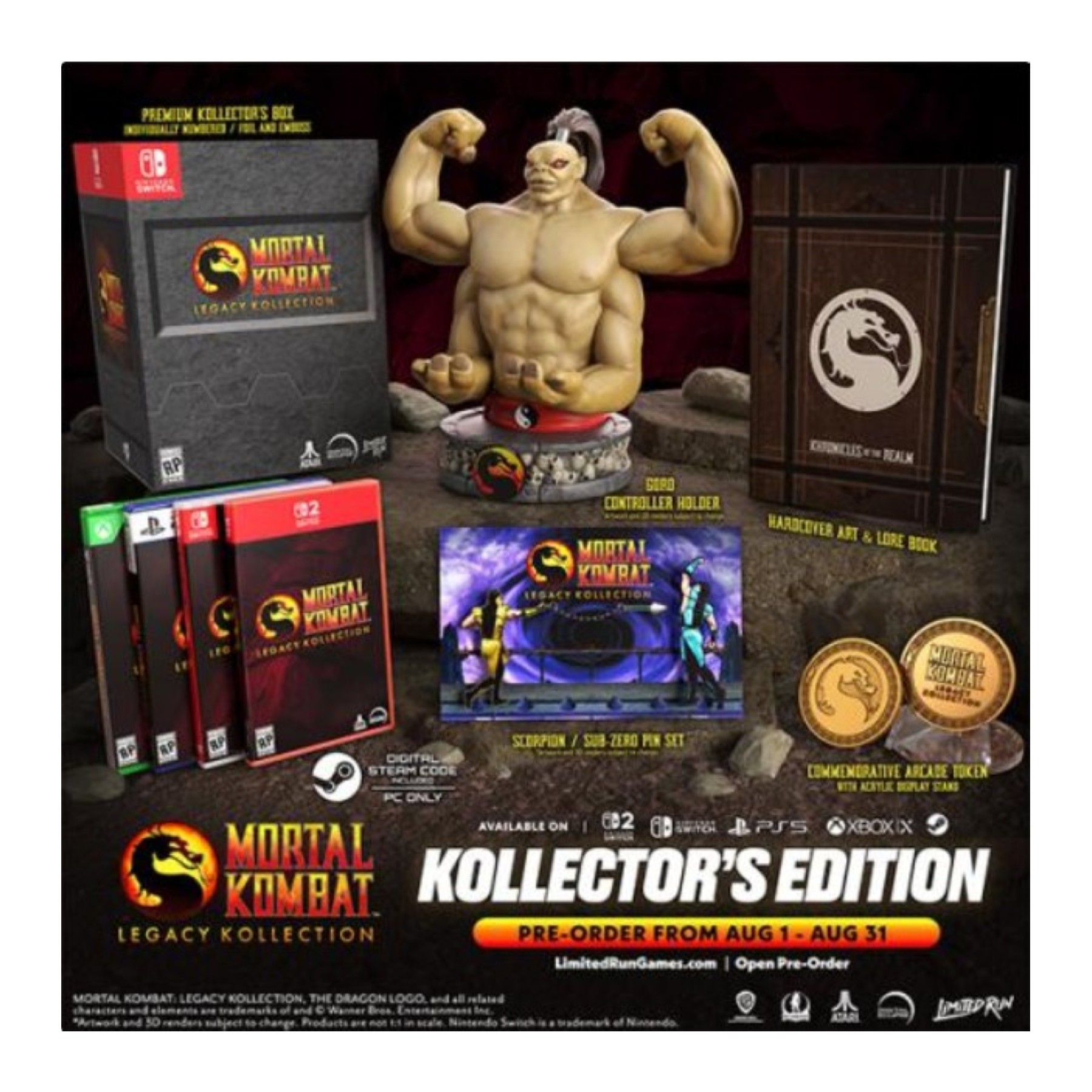 Mortal Kombat: Legacy Kollection Kollector's Ed. LRG