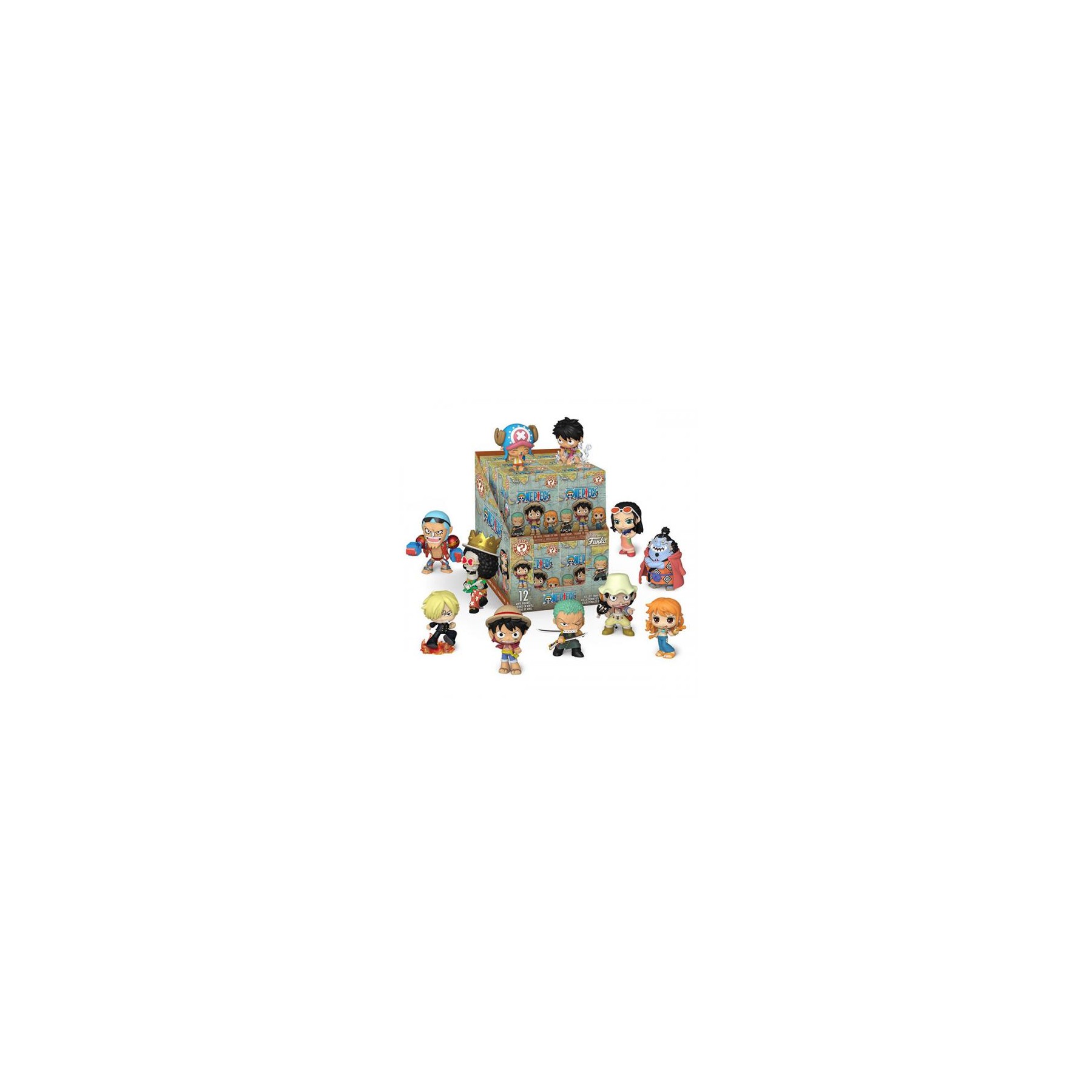 Display (12pz) Funko One Piece Mystery Mini 5cm