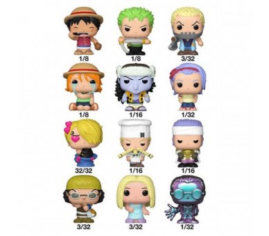 Funko Bitty POP! (24pz) One Piece: One Piece 3cm