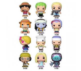 Funko Bitty POP! (24pz) One Piece: One Piece 3cm