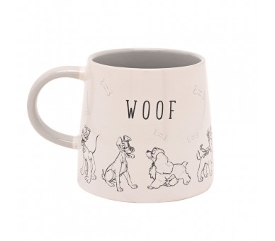 Taza Woof Cats & Dogs Disney