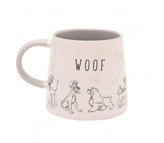 Taza Woof Cats & Dogs Disney