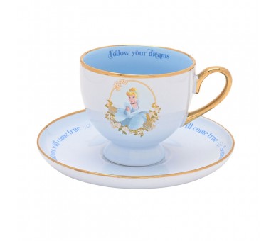 Taza te y platillo Cenicienta Princesas Disney