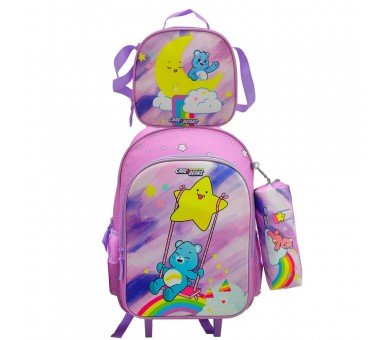 Set Trolley + portatodo + bolsa portameriendas Osos Amorosos