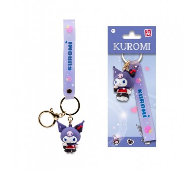 Llavero figura Kuromi Cute Outfit Hello Kitty and Friends 5cm surtido