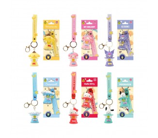 Llavero figura Camping Lamp Hello Kitty and Friends surtido
