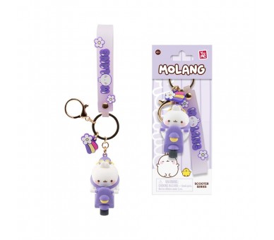 Llavero figura Scooter Molang 6cm surtido