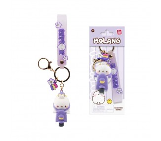 Llavero figura Scooter Molang 6cm surtido
