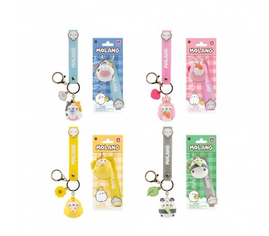 Llavero figura Animal Costume Molang 5cm surtido