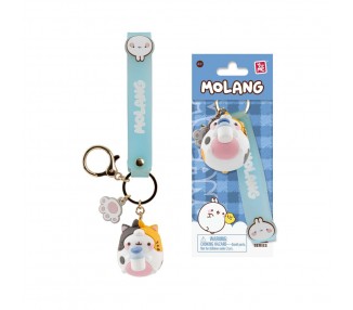Llavero figura Animal Costume Molang 5cm surtido