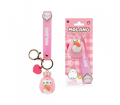 Llavero figura Animal Costume Molang 5cm surtido