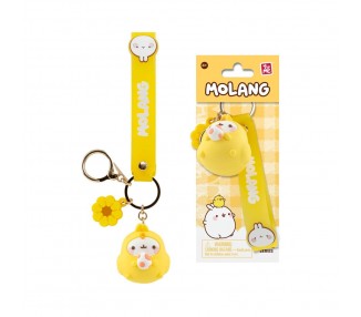 Llavero figura Animal Costume Molang 5cm surtido