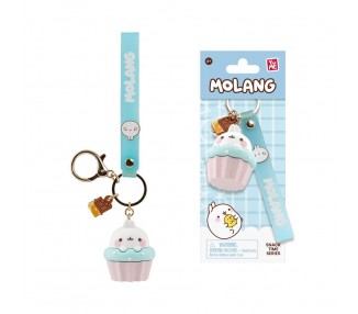 Llavero figura Snack Time Series Molang 5cm surtido
