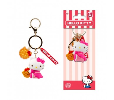 Llavero figura Tea Party Hello Kitty and Friends 4cm surtido