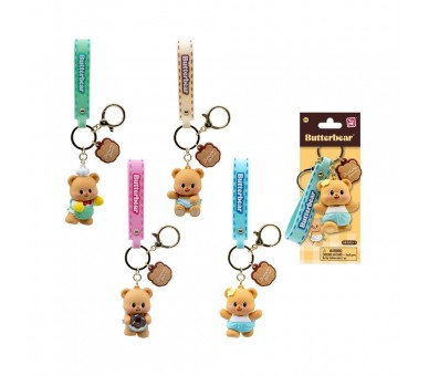 Llavero figura Everyday Serie 1 Butterbear 5cm surtido