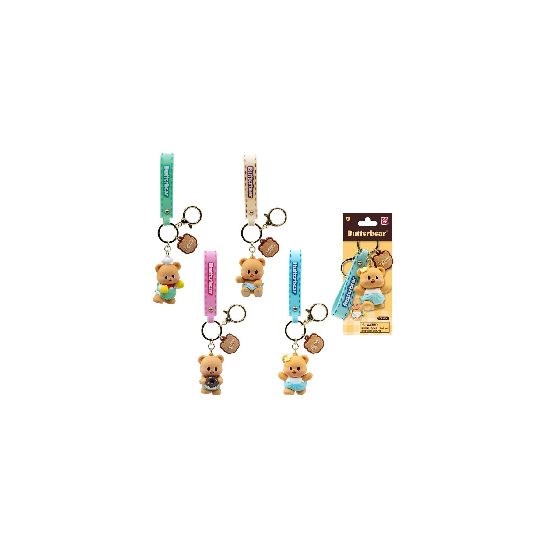 Llavero figura Everyday Serie 1 Butterbear 5cm surtido